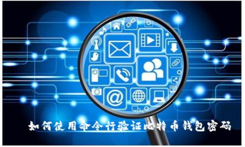   如何使用命令行验证比特币钱包密码